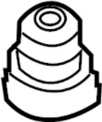 56218CG020 - Suspension: Lower Bushing for INFINITI: FX35, FX45, G35 Image