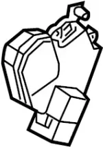 80552AG110 - Body: Actuator for Infiniti Image