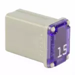 DG9Z14526T - Electrical: Mini Fuse for Ford: Edge, Explorer, F-150, F-250 Super Duty, F-350 Super Duty, F-450 Super Duty, Fusion, Mustang, Police Interceptor Utility, Police Responder Hybrid, Ranger, SSV Plug-In Hybrid | Lincoln: Continental, MKX, MKZ, Nautilus Image