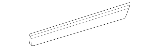 22069014629999 - Body: Body Side Molding for Mercedes-Benz Image