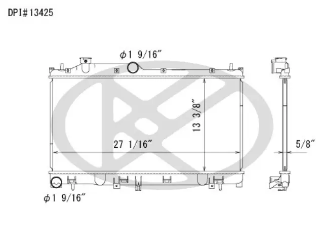 A13425 - Cooling Systems: Koyorad Radiator for Koyo Image