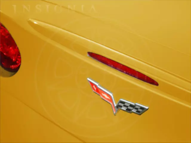 17802358 - Exterior: Spoiler - C6 Design - Yellow (45U) for GM Image
