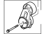 XW4Z6B209AA - Maintenance &amp; Lubrication: Serpentine Tensioner for Ford: Thunderbird | Lincoln: LS Image