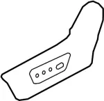 873815NB0A - Body: Inner Finish Panel for INFINITI: QX50, QX55 Image