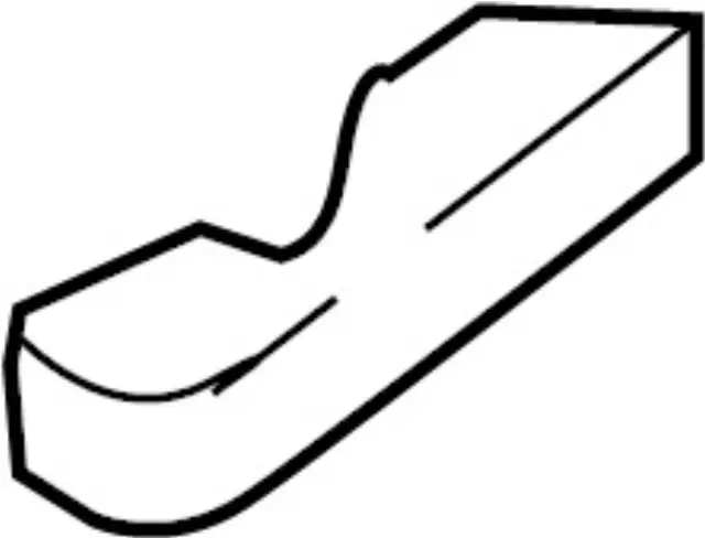 873D31CC2A - Body: Duct for INFINITI: FX35, FX37, FX50, QX70 Image