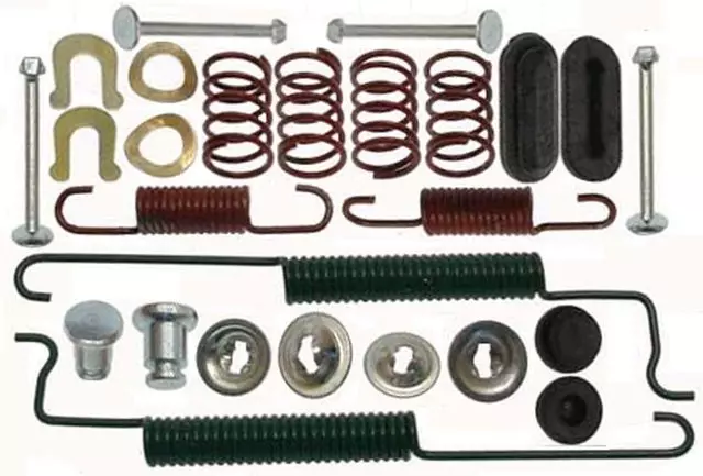19313299 - : Rear Drum Brake Spring Kit with Springs, Pins, Retainers, Washers, and Caps for GM Image
