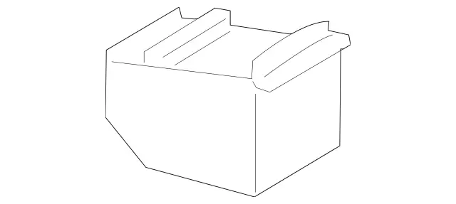 22068022528H19 - Body: Storage Box for Mercedes-Benz Image