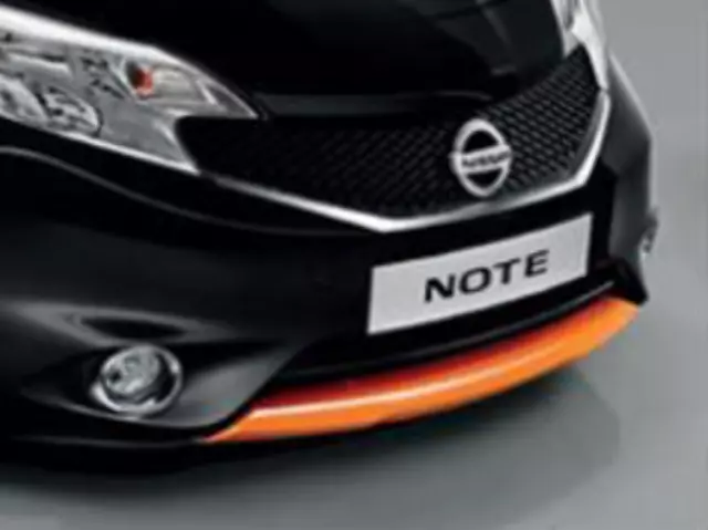 KE5403V020CB - Exterior: Front Lip Finisher - Carbon Fiber Look for Nissan: Versa Image