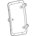 F85Z1829701AA - Body: Side Glass for Ford Image image