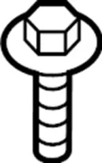 878503TA0B - : Outer Belt Assembly Bolt for INFINITI: QX50, QX55 Image