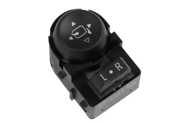 Jet Black Door Mirror Remote Control Switch - ACDelco (23311357)