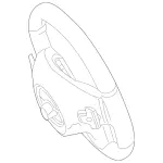 46020039E38 - : Steering Wheel for Mercedes-Benz Image