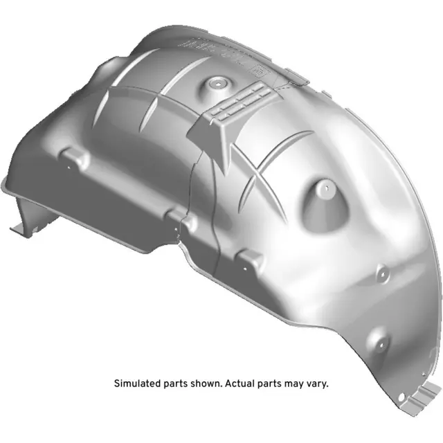 84507681 - Body: Wheelhouse Liner for Chevrolet: Silverado 1500, Silverado 1500 LTD Image