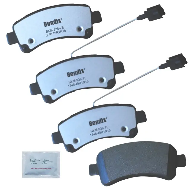MKD1746FM - : BENDIX Fleet MetLok Brake Pad for BENDIX Image