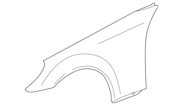 1718800306 - Body: Fender for Mercedes-Benz Image