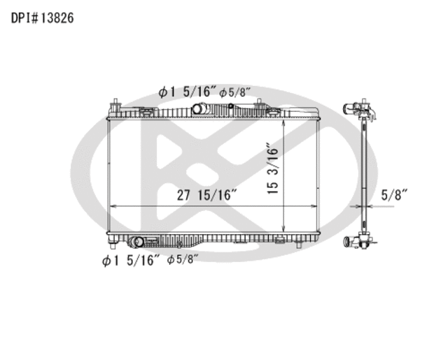 A13826 - : Koyorad Radiator for Koyo Image