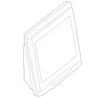 2049069300 - : Screen for Mercedes-Benz: GLK250, GLK350 Image