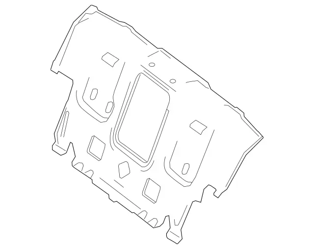 2236402301 - Rear End/Rear Panel: Rear Panel for Mercedes-Benz Image