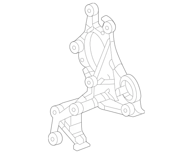 1780113700 - HVAC: Upper Bracket for Mercedes-Benz Image