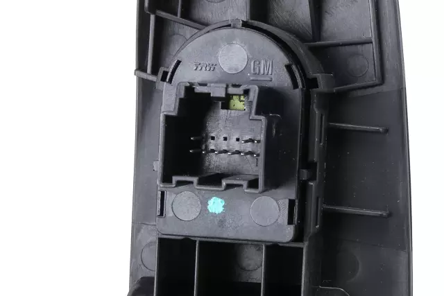 Jet Black Front Driver Side Door Armrest Switch Mount Plate - GM (23275047)