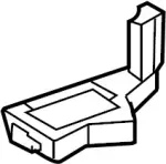 21469AM700 - Body: Intake Duct for Infiniti Image