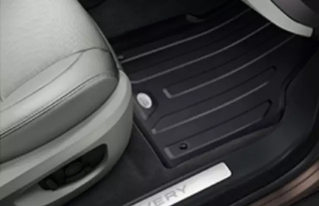 VPLCS0281 - Interior: 2016-2019 Land Rover Discovery Sport All Wealther Rubber Floor Mats Set Of 4 Black for Land Rover: Discovery Sport Image