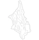 2720150501 - : Chain Case Cover for Mercedes-Benz Image