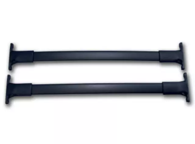 2013 thru 2018 Escape OEM Genuine Ford Black Roof Rack Cross Bar Set 2-piece - Ford (EJ5Z-7855100-AA)