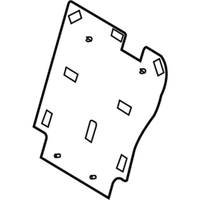 DT4Z7860508C - Body: Seat Back Panel for Ford Image