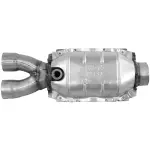 81132 - : CalCat CARB Universal Catalytic Converter 2" Inlet (ID) 2.5" Outlet (ID) for Alfa Romeo: 164 | BMW: 750iL, 850Ci, 850CSi, 850i | Volvo: 960 Image