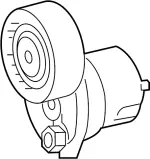119552V71B - : Accessory Drive Belt Tensioner Assembly for Infiniti Image