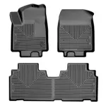 96601 - : Weatherbeater - Front &amp; 2nd Seat Floor Liners for Husky Liners Image
