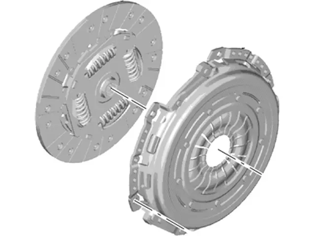 Clutch Pressure Plate And Disc Set - Ford (C1BZ-7B546-M)