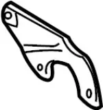 4912131U00 - Steering: Power Steering Pump Mount Bracket for Infiniti Image