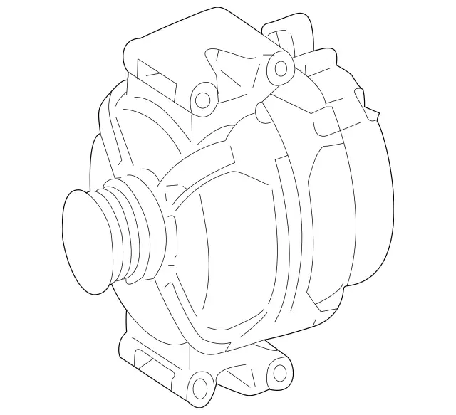906372264 - : Exchange Alternator for Mercedes-Benz Image