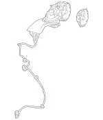 1728102000 - : Mirror Base for Mercedes-Benz: SLC 300, SLC 43 AMG&amp;reg; Image