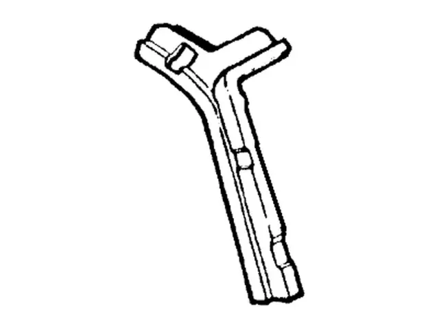 F4TZ1502509A - Body: Windshield Pillar for Ford: Bronco, F-150, F-250, F-250 HD, F-350, F-Super Duty Image