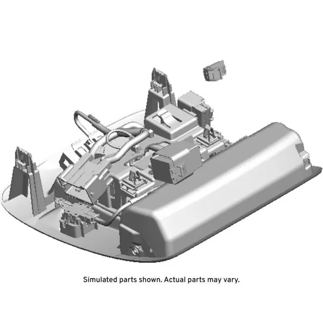 84083250 - Body: Console Assembly for Chevrolet: Silverado 1500, Silverado 2500 HD, Silverado 3500 HD | GMC: Sierra 1500, Sierra 2500 HD, Sierra 3500 HD Image