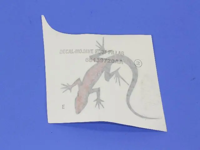 68139720AA - Exterior Ornamentation: Decal for Mopar Image