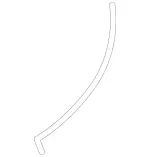 4638660400 - Heating and Ventilation: Hose Line for Mercedes-Benz: G550 Image