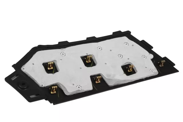 Jet Black Passenger Side Front Floor Rear Console Side Trim Panel - GM (23453250)