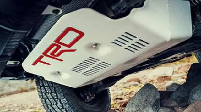Trd Stamped Aluminum Front Skid Plate - Toyota (PT938-00140)