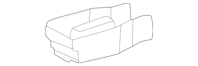 46386800077101 - Body: Housing for Mercedes-Benz Image
