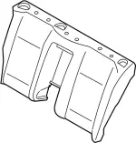 88620EH00A - : Seat Back Cover for INFINITI: M35 Image