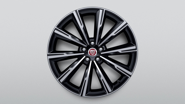 T2R43012 - : Alloy Wheel, 20 Inch Style 1066, 10 Spoke for Jaguar: F-Type Image