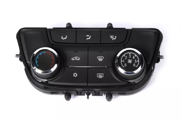 Black Heating and Air Conditioning Control Panel - GM (22944949)