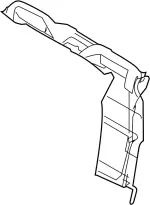 88605JJ60A - Body: Seat Back Pad for INFINITI: G37, Q60 Image