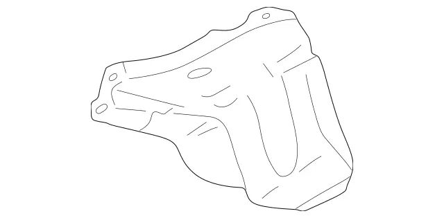 2024660038 - Steering: Gear Assembly Cover for Mercedes-Benz Image