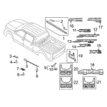 ML3Z99292A23CA - Body: Stone Guard for Ford Image