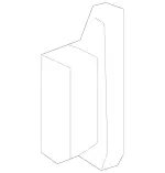 16683010541B88 - Body: Air Duct for Mercedes-Benz: GL 350, GL 450, GL 550, GL 63 AMG&amp;reg;, GLS 350d, GLS 450, GLS 550, GLS 63 AMG&amp;reg; Image image